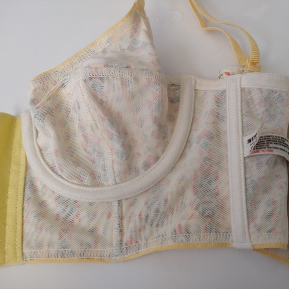 Free People Intimately | Longline Corset Bralette with Boning | Size 32C - Picture 12 of 14